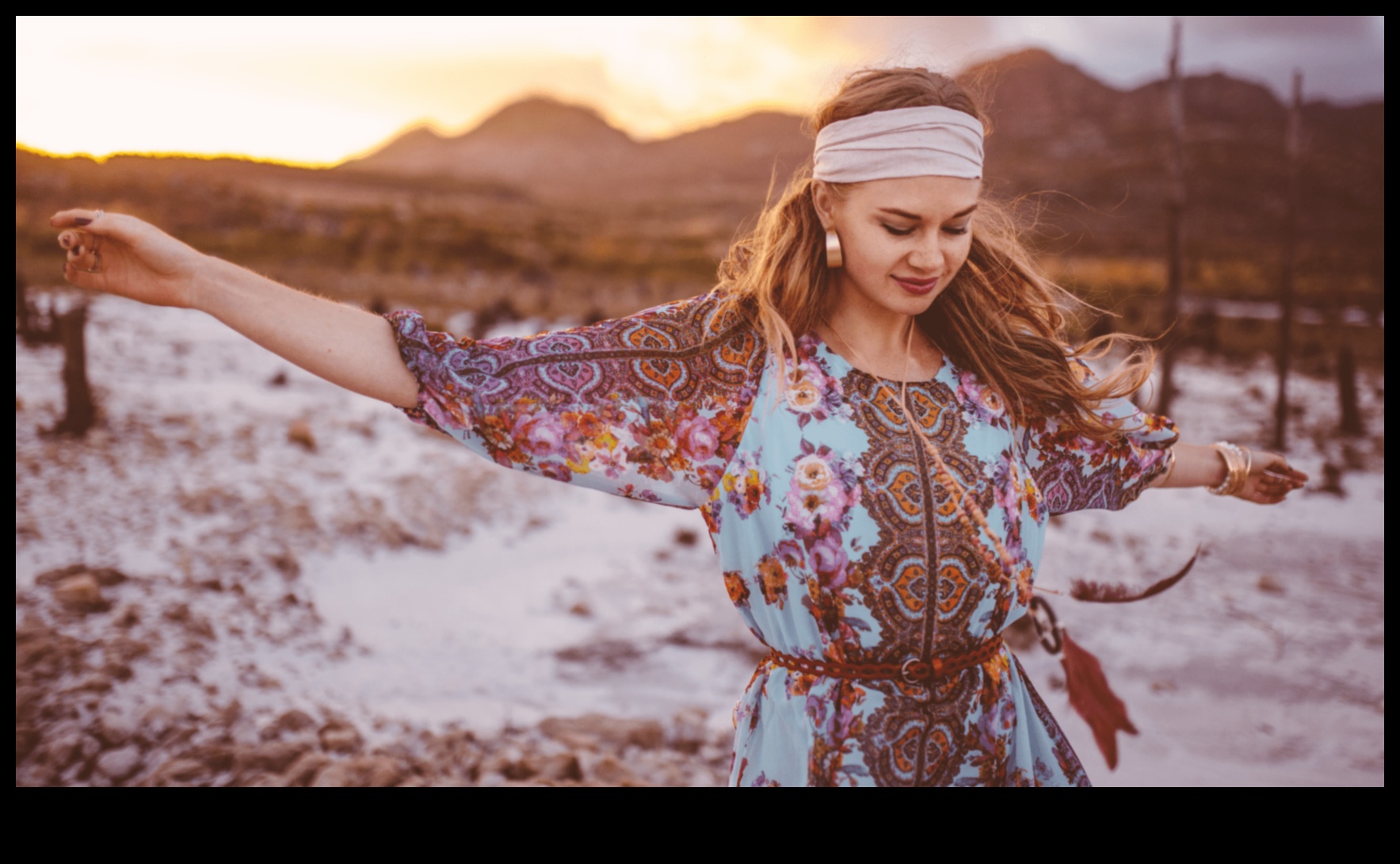 Boho Headbands: Serbest ruhlu saç modelleri için DIY aksesuarları